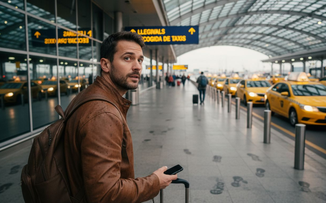 Guía solicitud taxi desde aeropuerto: paso a paso seguro