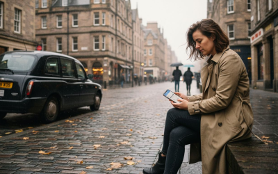 7 ventajas clave de reservar taxis online en Edimburgo