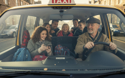 Qué es un taxi de seis plazas y sus ventajas