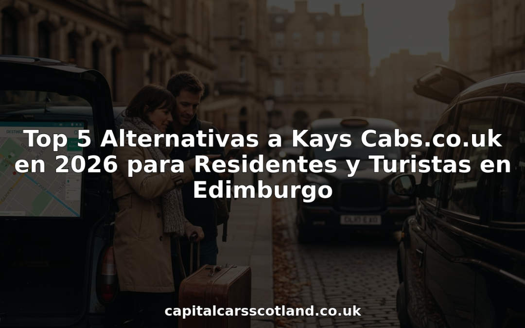 Top 5 Alternativas a Kays Cabs.co.uk en 2026 para Residentes y Turistas en Edimburgo