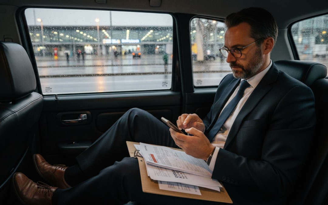 Taxi para viajeros de negocios: eficiencia y comodidad