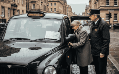 Cómo Funciona Atención al Cliente Taxi en Edimburgo