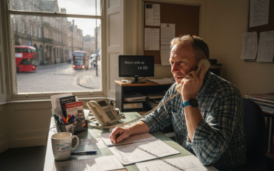 Edinburgh Taxi Booking: 30% Better Punctuality Pre-Booking