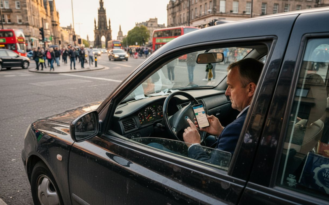 Comparar tarifas de taxis en Edimburgo te ahorra hasta 50%
