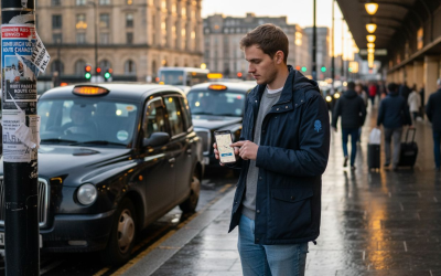 How mobile apps transform taxi booking in Edinburgh