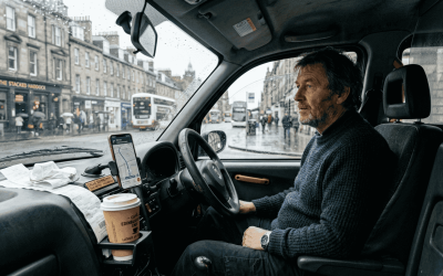 Cómo planificar un viaje en taxi en Edimburgo 2026