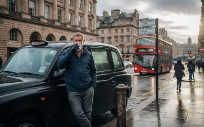 Seguridad en taxis profesionales en Edimburgo: guía 2026