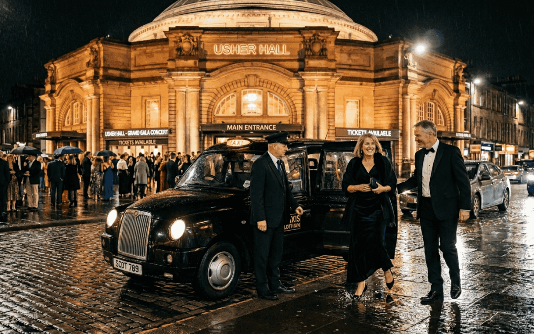 Por qué usar taxi para eventos en Edimburgo en 2026