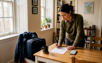 Checklist para reservar traslado aeropuerto Edimburgo