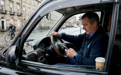 What makes a taxi journey ‘local’ in Edinburgh?