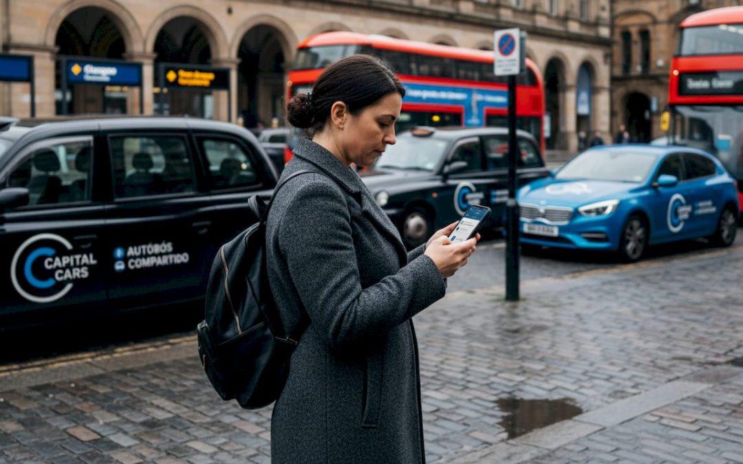 Transporte privado vs. compartido en Edimburgo: elige bien