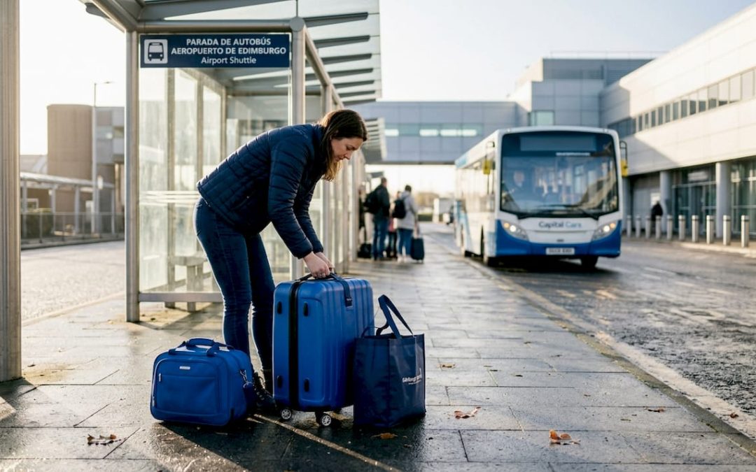 Cómo ahorrar en transporte al aeropuerto de Edimburgo