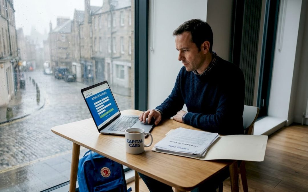 Beneficios de reservar transporte con antelación en Edimburgo